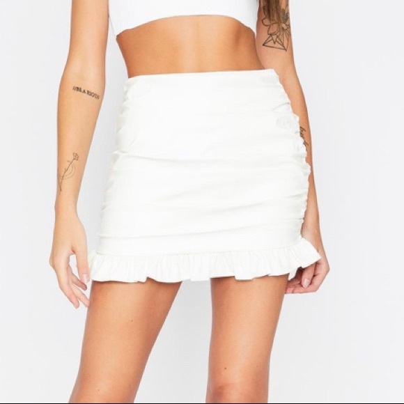 Dolls Kill Dresses & Skirts - Ruffle Trim Mini Skirt
